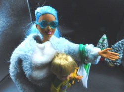barbie blue top